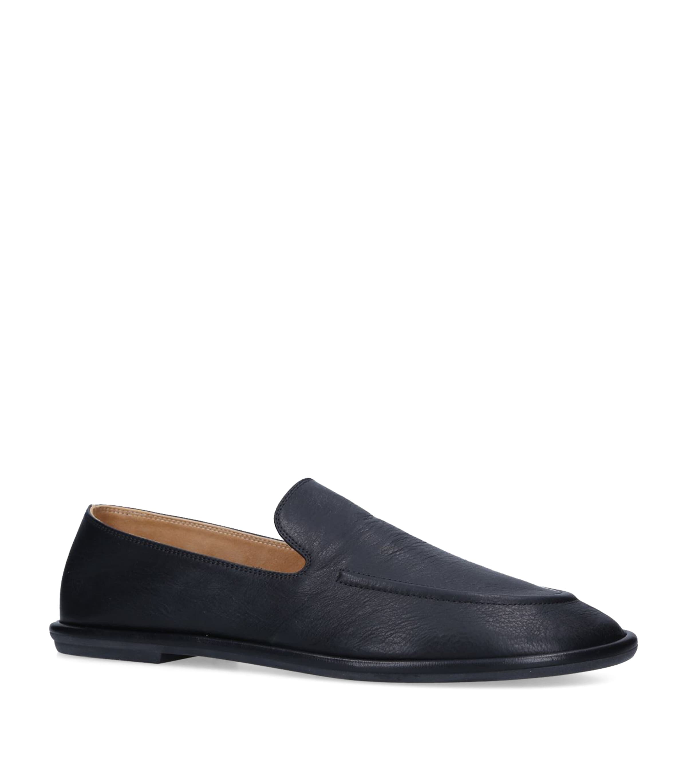 The Row Canal Leather Loafers