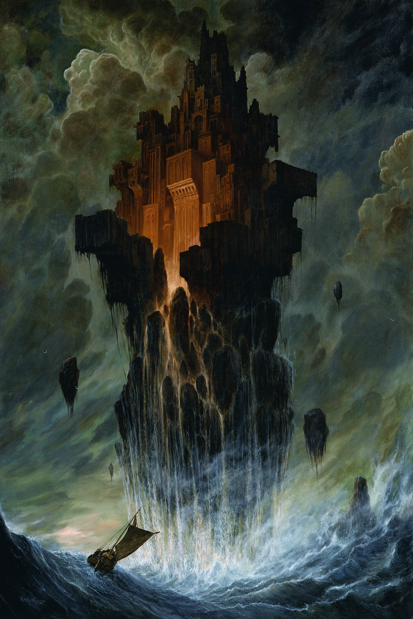 Fantasy art inspired by Victorian painters