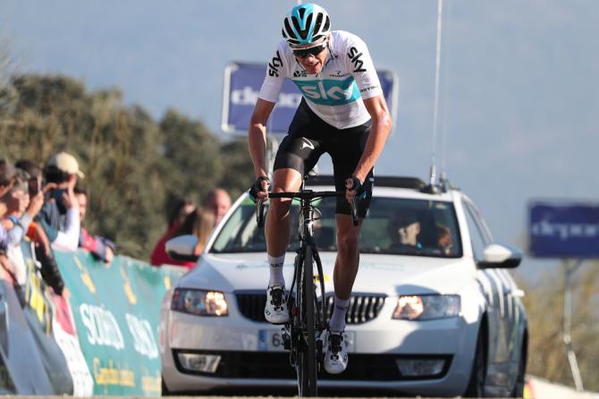 Chris Froome finishes 7th on stage 2 at Ruta del Sol
