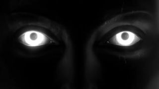 A pair of eyes in the dark, from fan film – Cutscene Zero