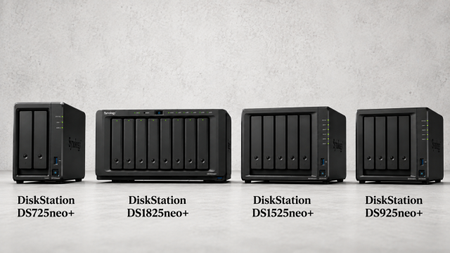 Synology DiskStation DS1825neo+, DS1525neo+, DS925neo+, DS725neo+