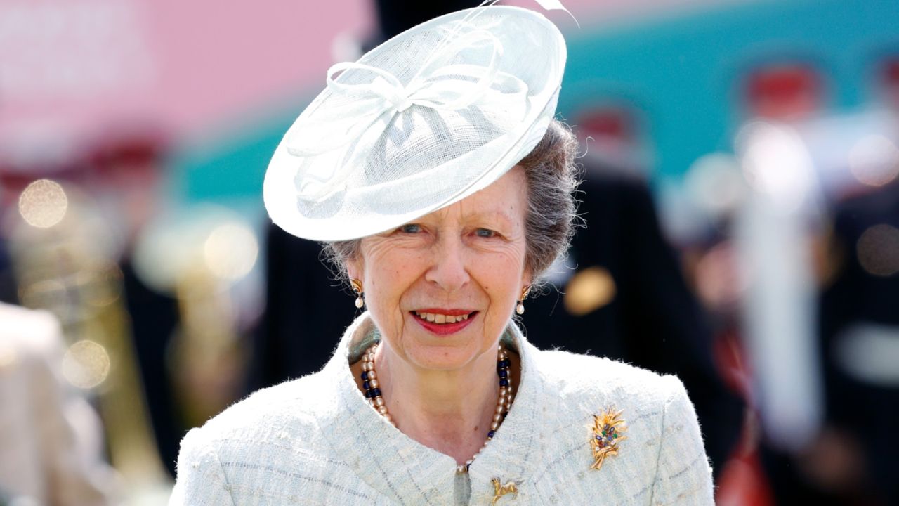 Princess Anne&#039;s hilarious elevator anecdote revealed, seen here attending The Epsom Derby