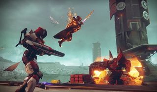 Guardians charge the Cabal in Destiny 2