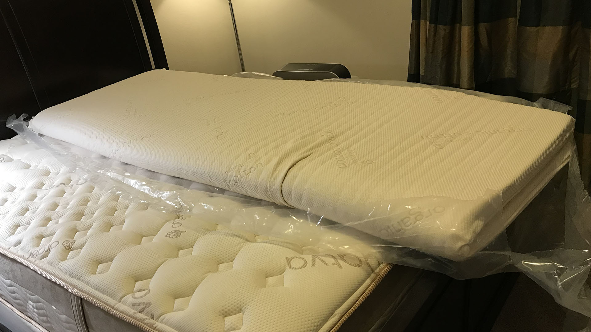 Naturepedic Adagio latex mattress topper