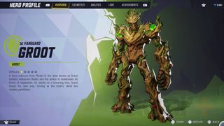 Marvel Rivals characters heroes Groot