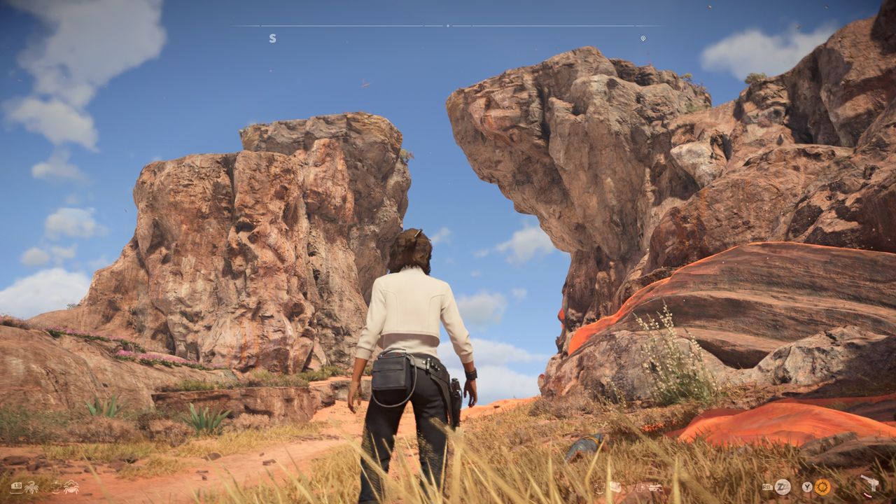 Star Wars Outlaws Tooka Paw - Two standing rocks