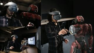 Sony's spatial headset working on a 3D design in real-time