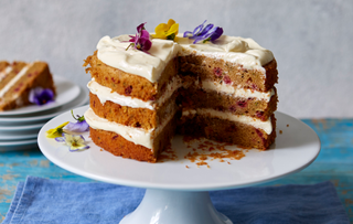 Courgette and beetroot cake