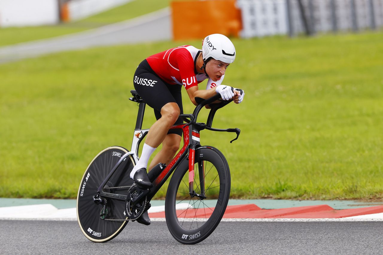 Tokyo 2020 Olympic Games Olimpiadi Tokyo 2020 Womens Individual Time Trial Fuji Speedway 221 km 28072021 Marten Reuser Switzerland photo Luca BettiniBettiniPhoto2021