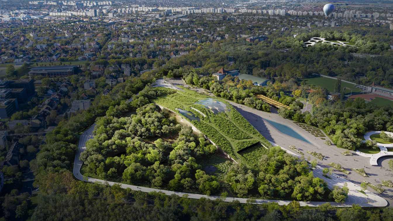 Hungarian Natural History Museum, Debrecen render