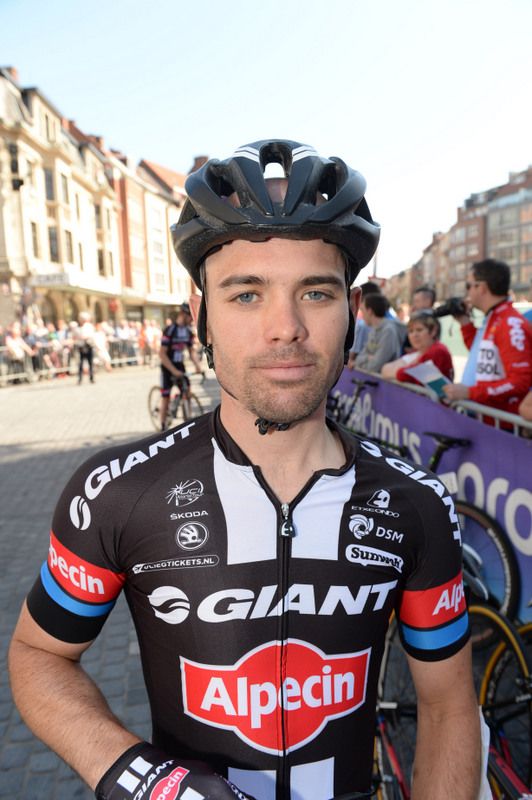 Caleb Fairly (Giant-Alpecin) before the race got underway