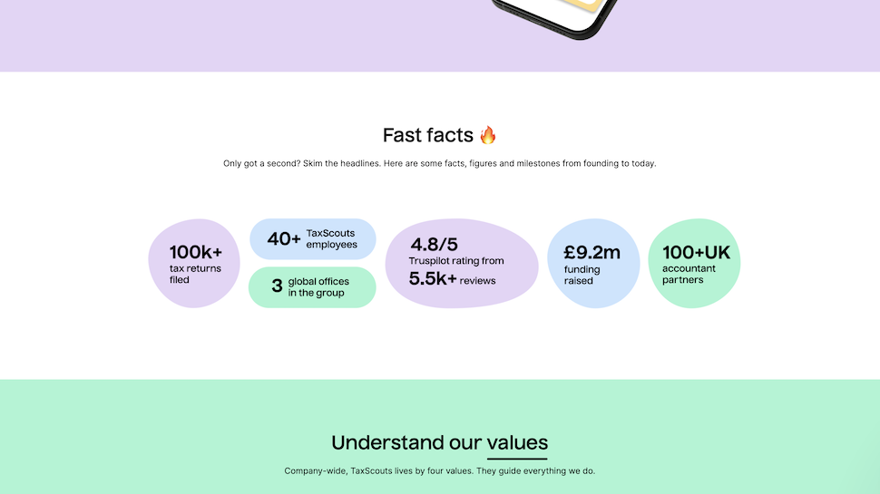 TaxScouts website screenshot