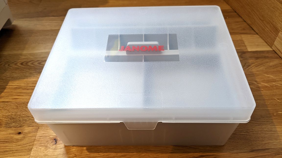 Janome Continental M7 review, tool box