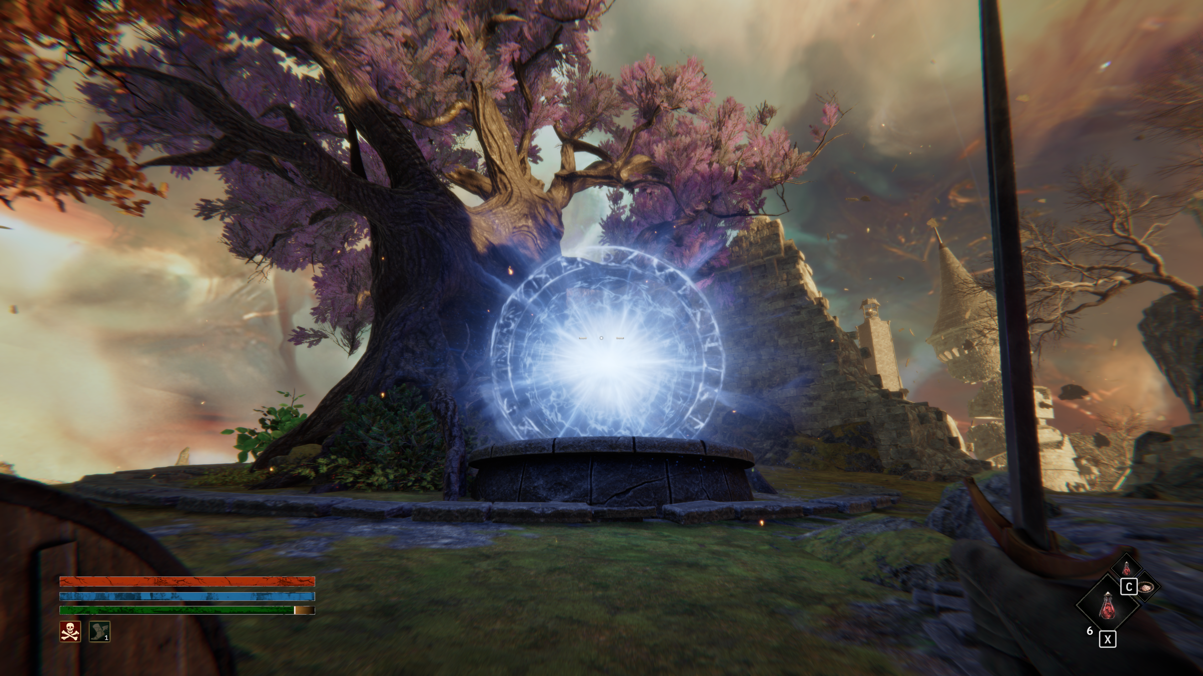 The Fall of Avalon: Tainted Grail screenshots showing the RPGs game engine.