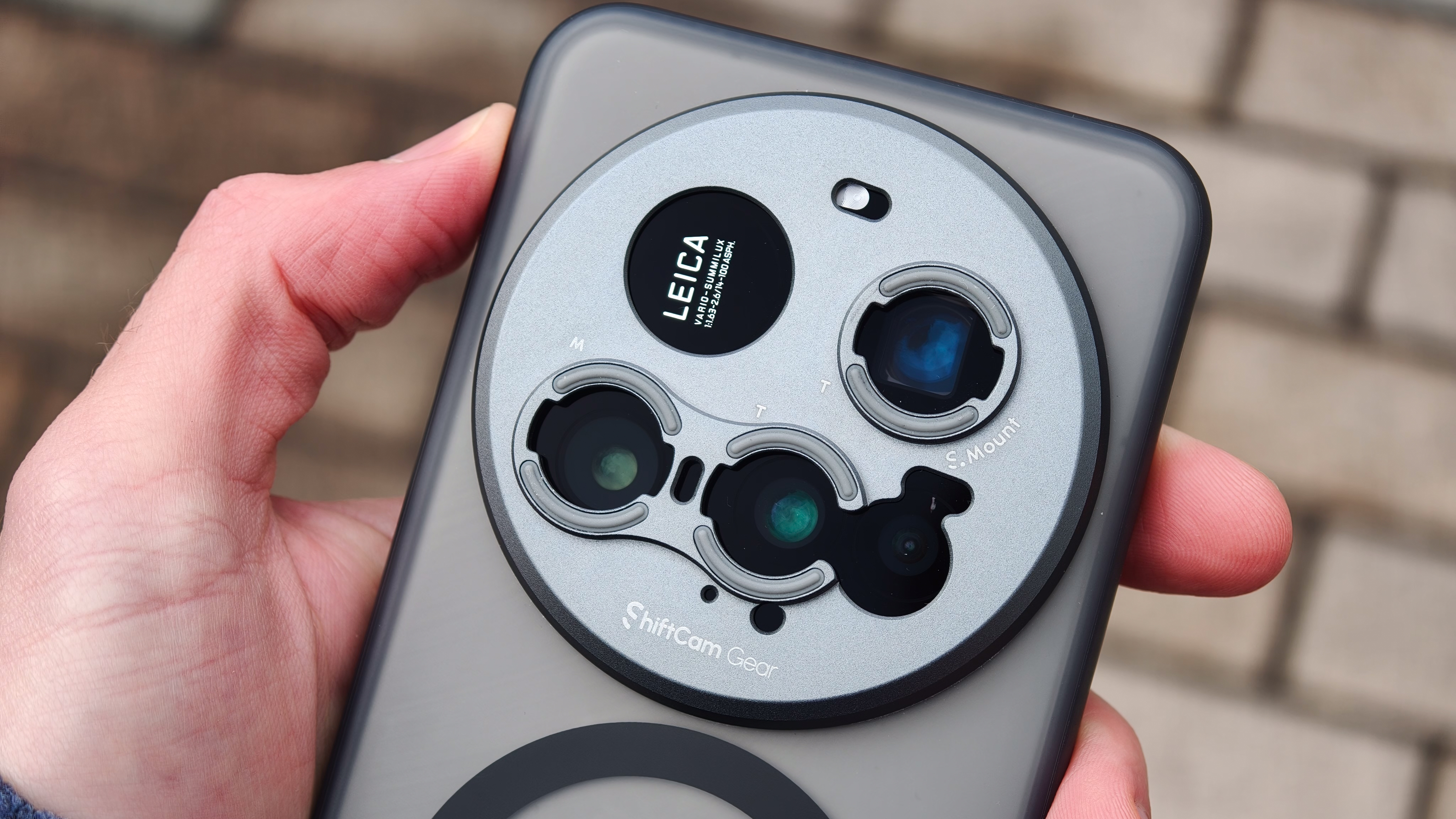 ShiftCam LensUltra Explorer case on a Xiaomi 15 Ultra phone