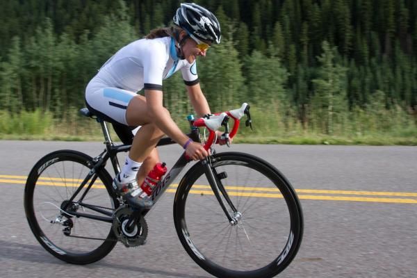 Amy Dombroski (Crank Brothers Race Club) raced without teammates as she looks to a busy cyclocross schedule this fall and winter.