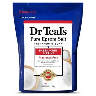 Dr Teal's Pure Epsom Salt Soak, Therapeutic, Fragrance Free, 6 Lbs