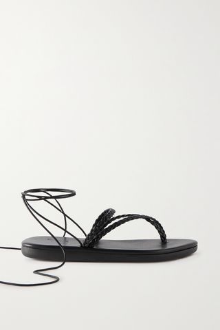 Plage Braided Leather Sandals