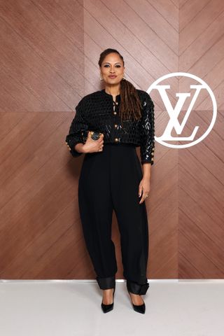 Ava DuVernay at the Louis Vuitton F/W 25 runway show.