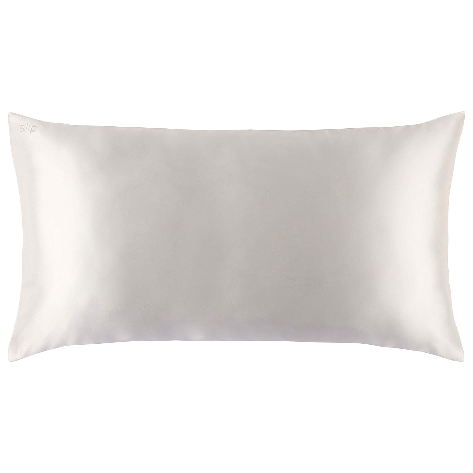 Silk Pillowcase - King - White/off-White