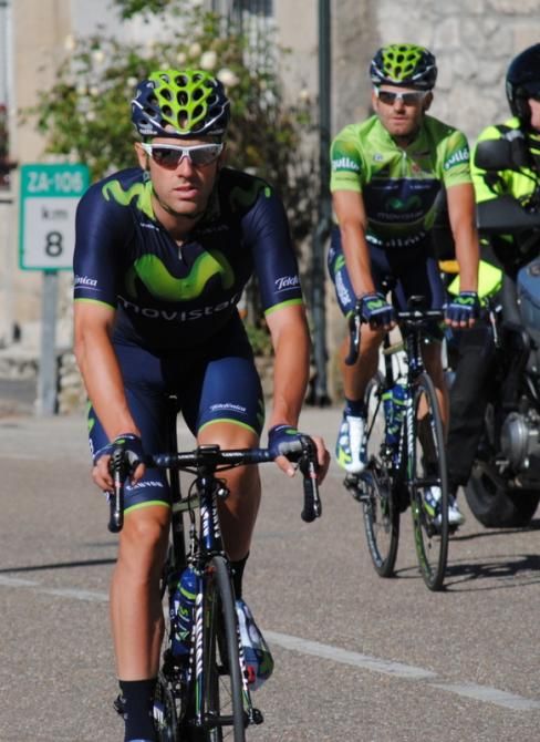 Alex Dowsett and Jose Joaqu&iacute;n Rojas (Movistar Team)