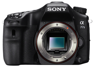 Sony a77 II with translucent mirror.