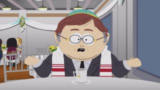 Cartman in the Covid specials on South Park.