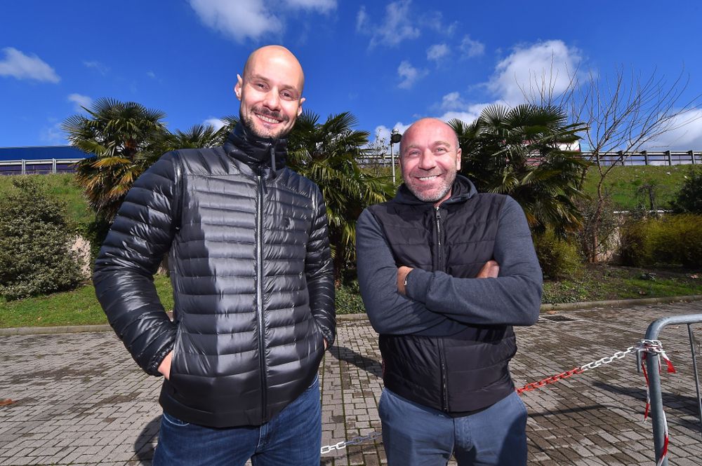 Former Quick-Step star Tom Boonen and rider agent Giovanni Lombardie