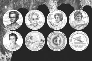 The Citizens Coinage Advisory Committee's recommendations for the designs of the Hidden Figures Congressional Gold Medals for mathematician Katherine Johnson, manager Dorothy Vaughan and engineers Mary Jackson and Christine Darden.