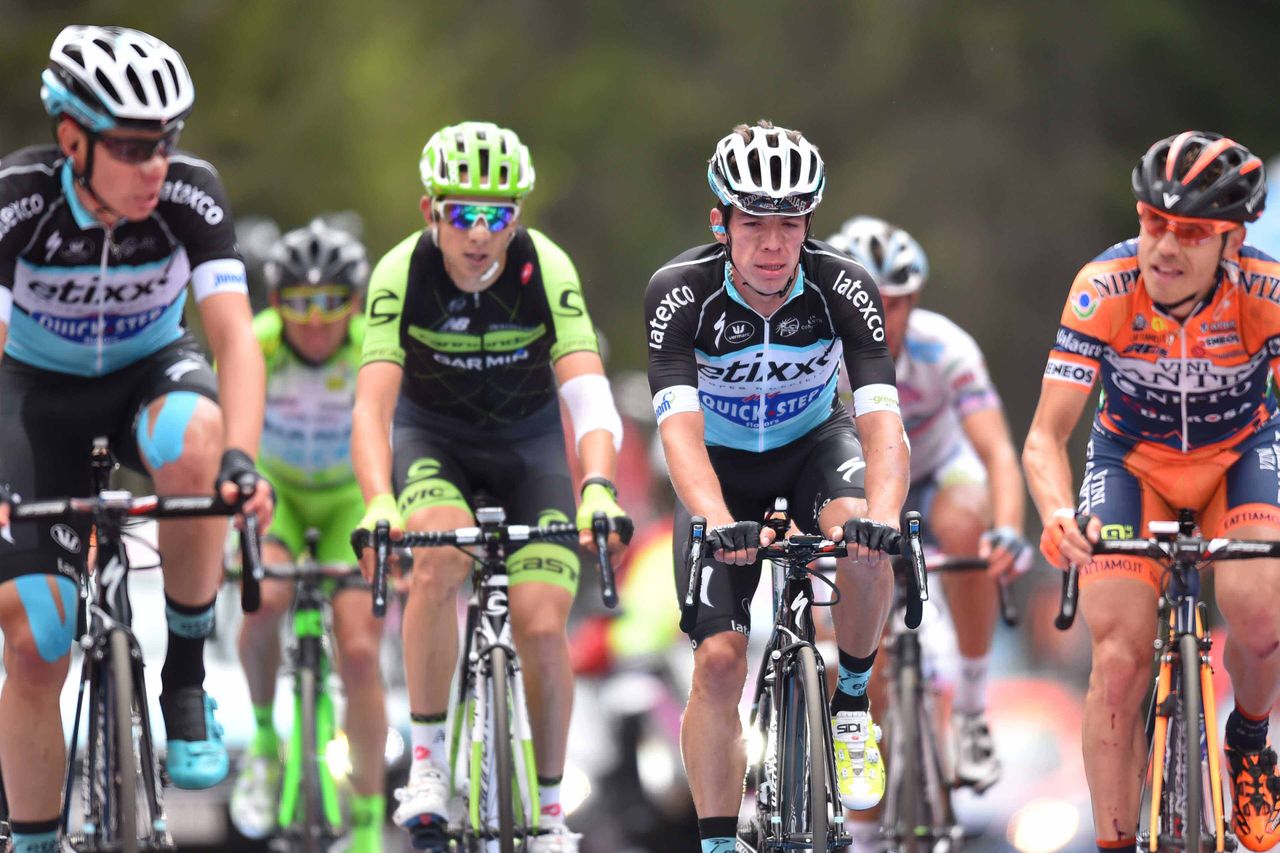 Rigoberto Uran trails home