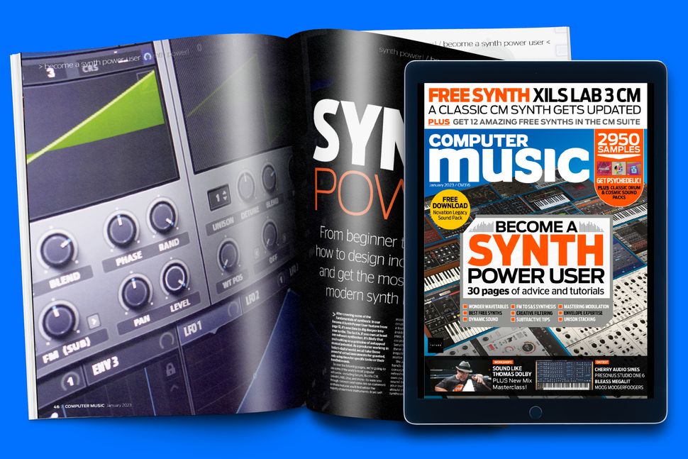 Computer Music 316 January 2023 free downloads MusicRadar