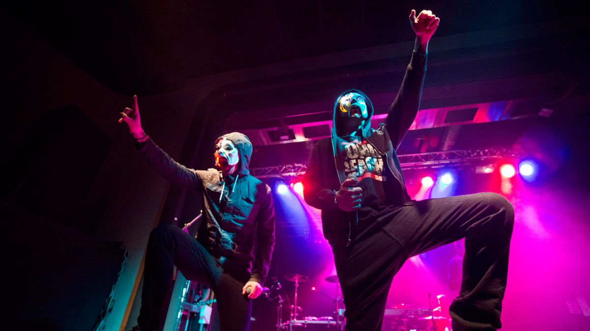 Hollywood Undead, live in London Louder