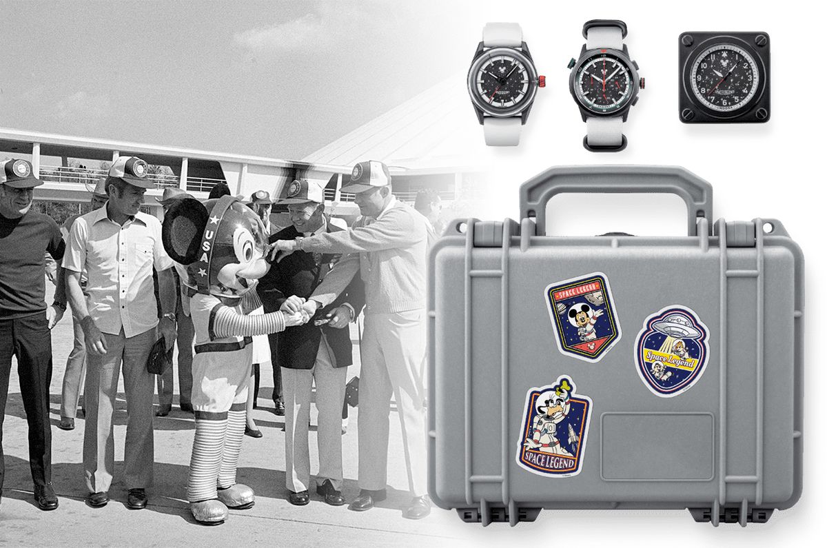 UNDONE&#039;s limited edition Disney Space Legend box set includes three timepieces designed to celebrate the 1975 visit by the Apollo-Soyuz Test Project crew to Disney World in Florida.