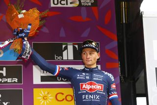 Milano Sanremo 2022 - 113th Edition - Milano - Sanremo 293 km - 19/03/2022 - Mathieu Van Der Poel (NED - Alpecin - Fenix) - photo Luca Bettini/BettiniPhotoÂ©2022