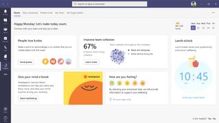 Microsoft Teams Wellbeing Productivity Insights