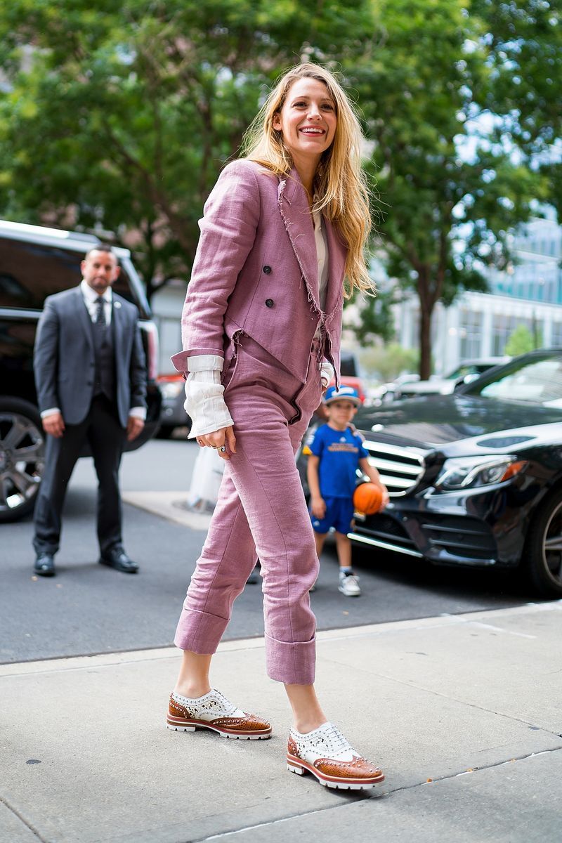 new york, ny august 20 blake lively is seen on august 20, 2018 in new york city photo by thestewartofnygc images
