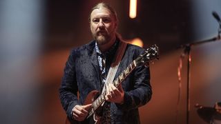 Derek Trucks of The Brothers performs at Madison Square Garden on April 15, 2025 in New York City.