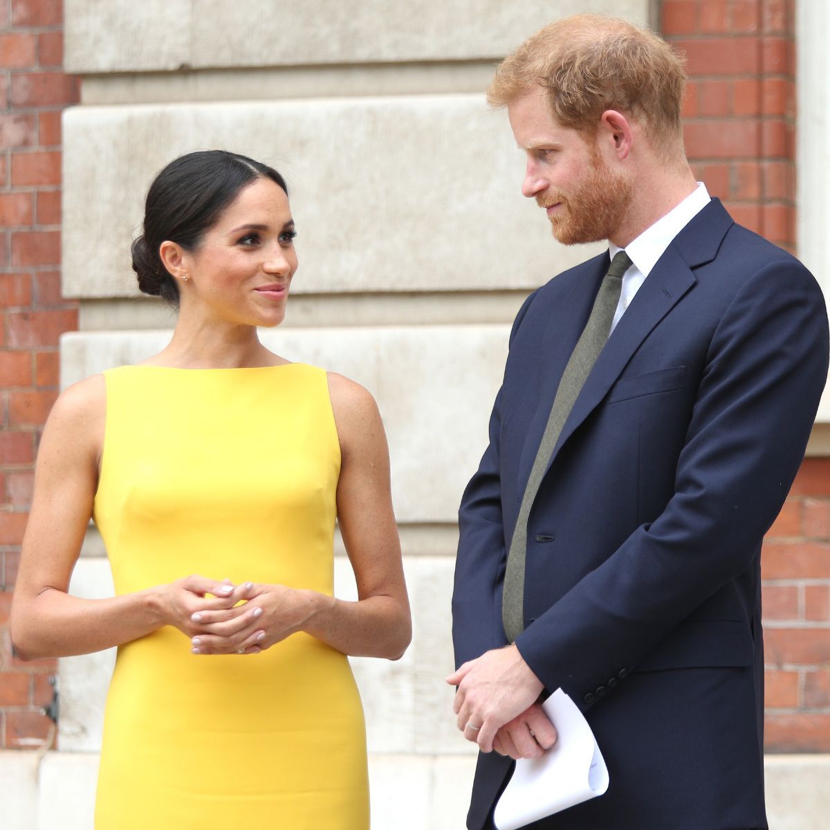 The Duke and Duchess of Sussex attend the &#039;Your Commonwealth&#039; Youth Challenge Reception in 2018