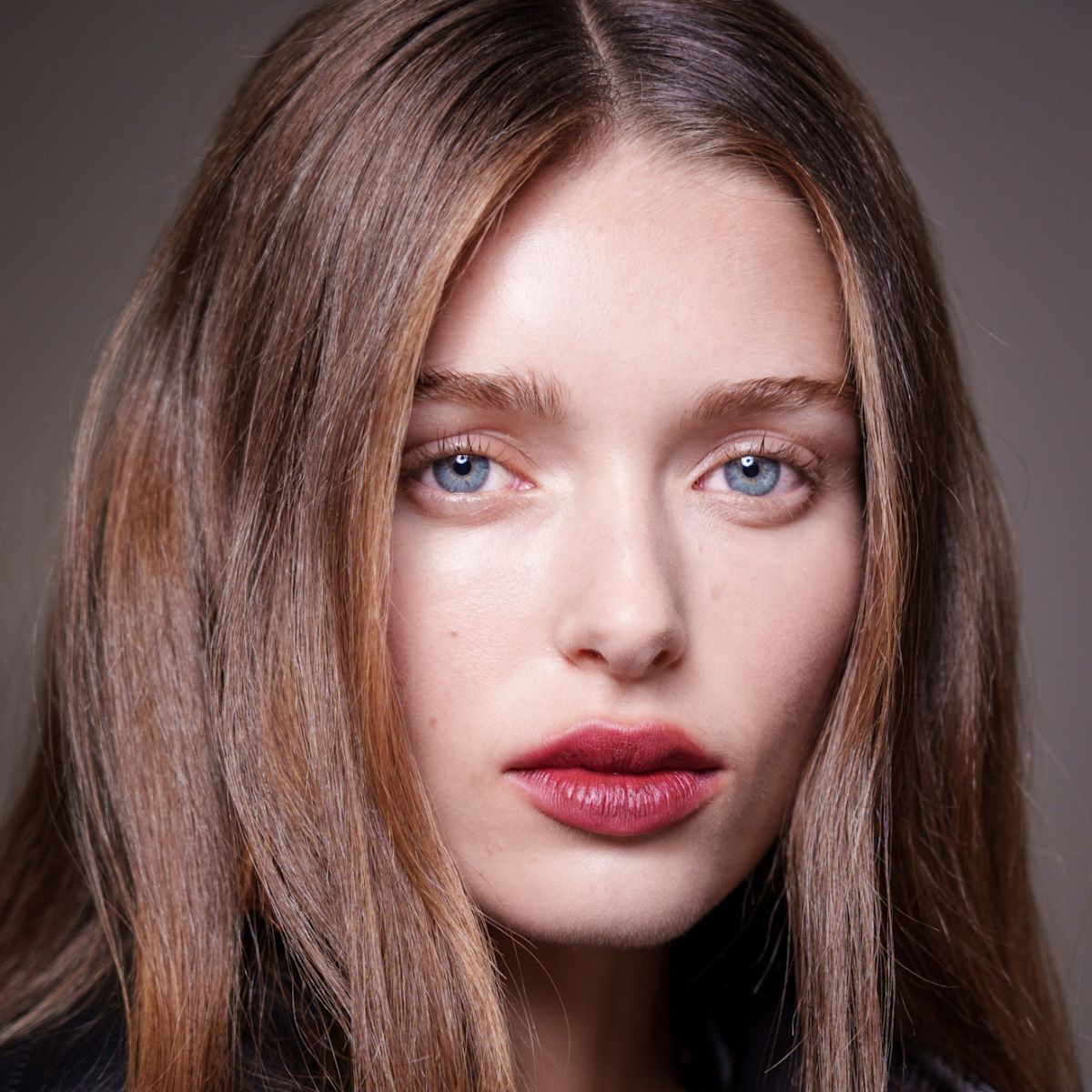 Model backstage at Sportmax