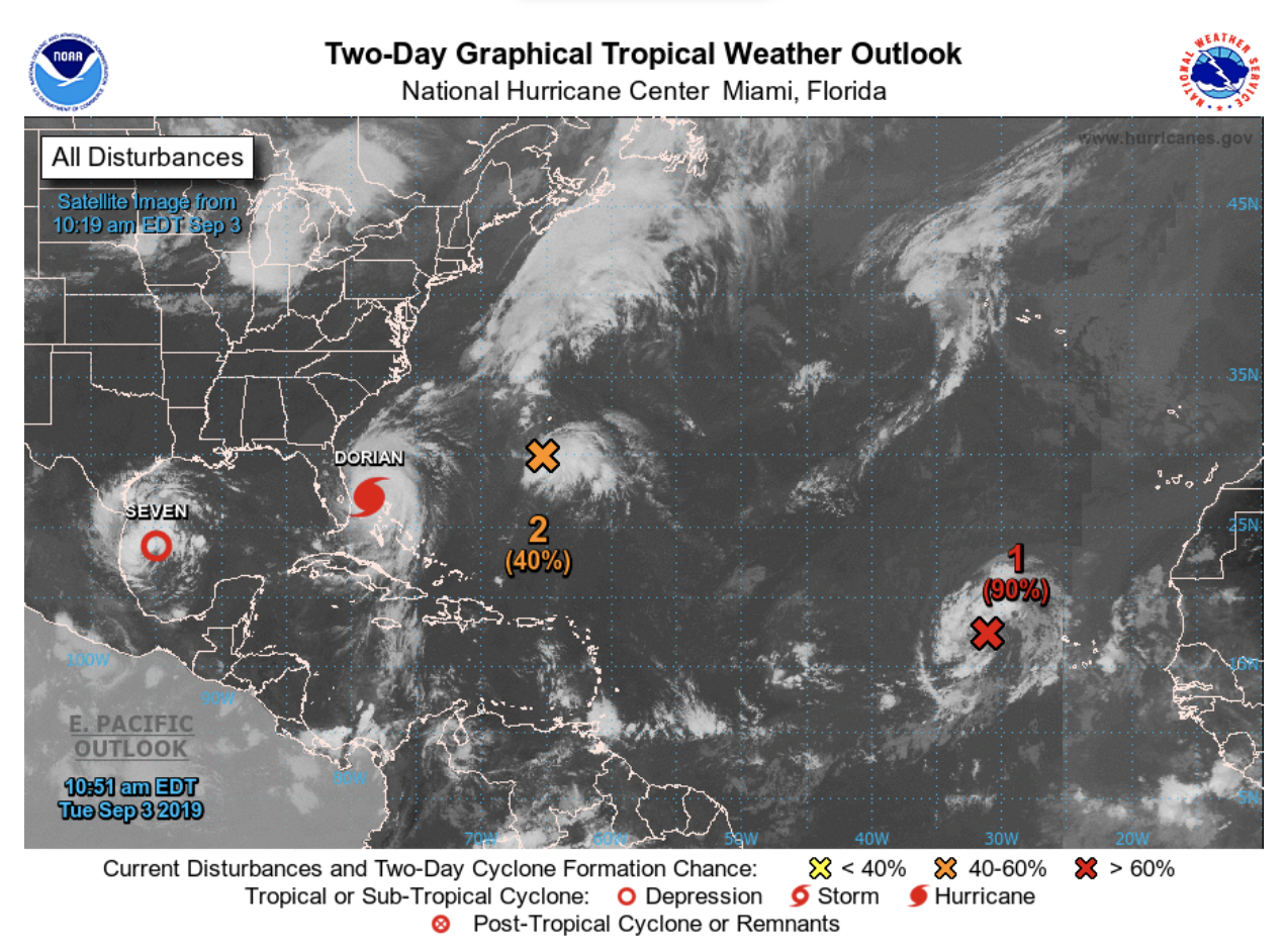 Two-Day Tropical Weather Outlook.