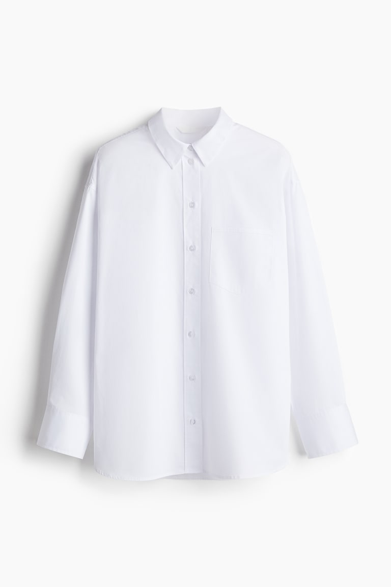 Loose-Fit Cotton Shirt