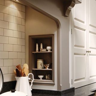 handmade kitchen from martin moore with nooks and crannies