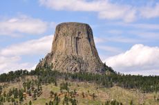 volcanic monoliths, devils tower