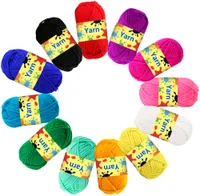 12 Pack Double Knitting Yarn Acrylic Wool: £8.99, Amazon