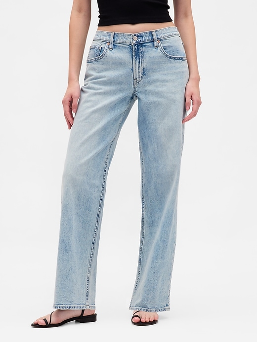 Low Rise '90s Loose Jeans