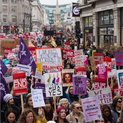 Million Women Rise March In London
