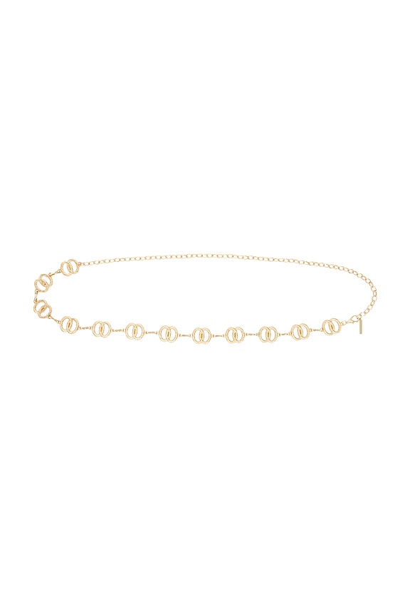 Double Circle Link Chain Belt