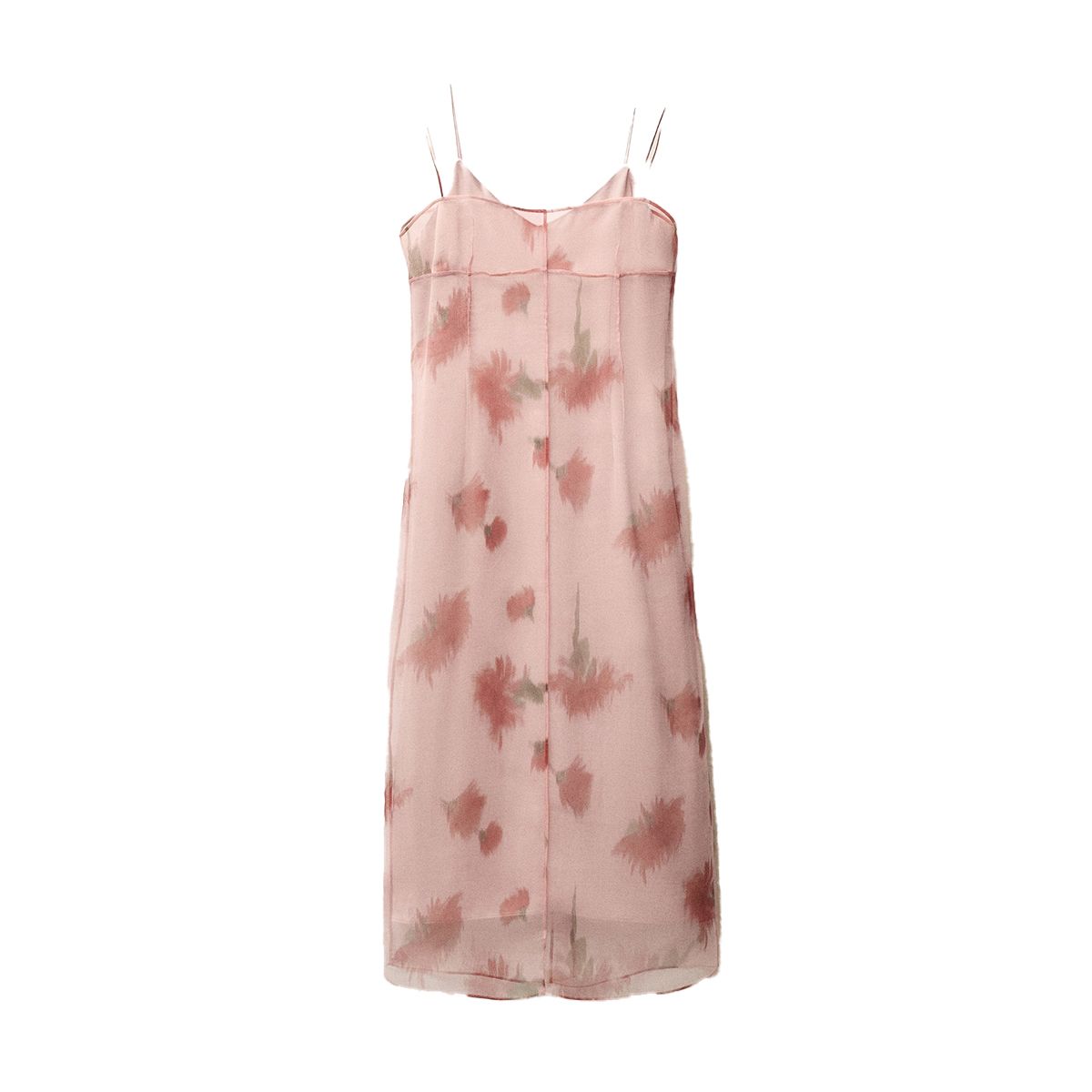 MANGO, Floral-Print Combined Dress
