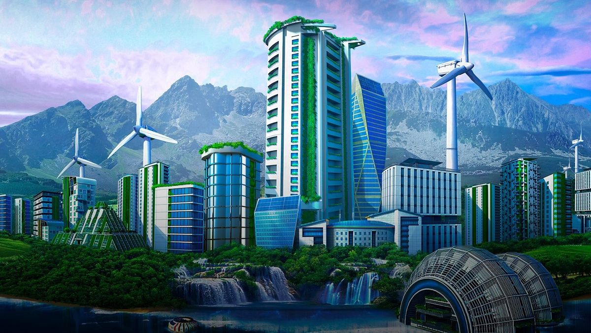 Steam Workshop::Solarpunk Cities