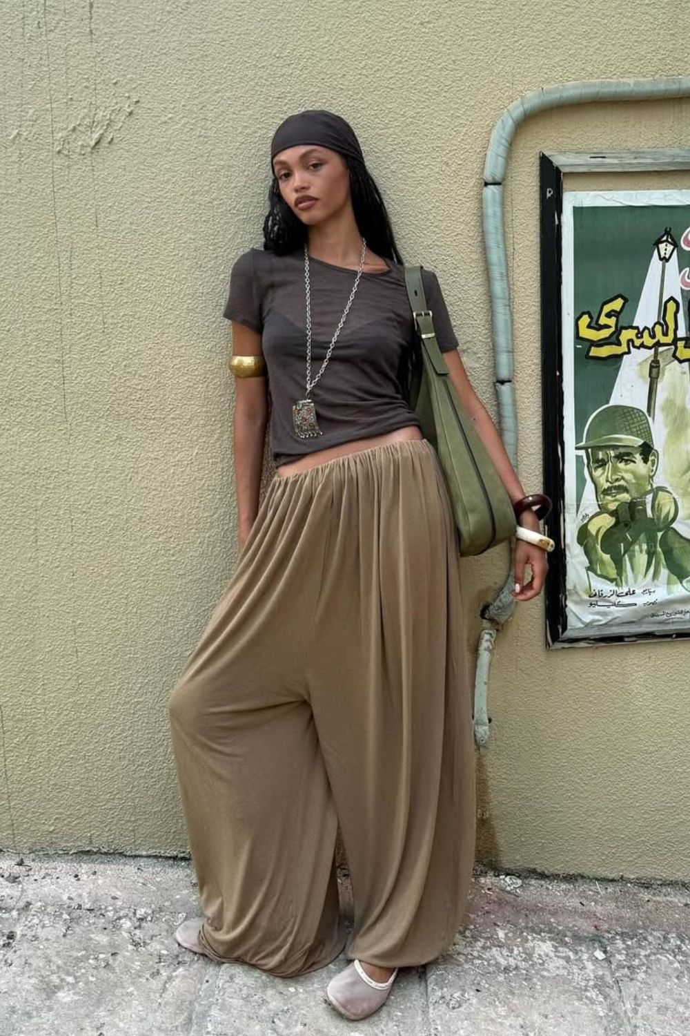 Big Beige Trousers @cristinachenii